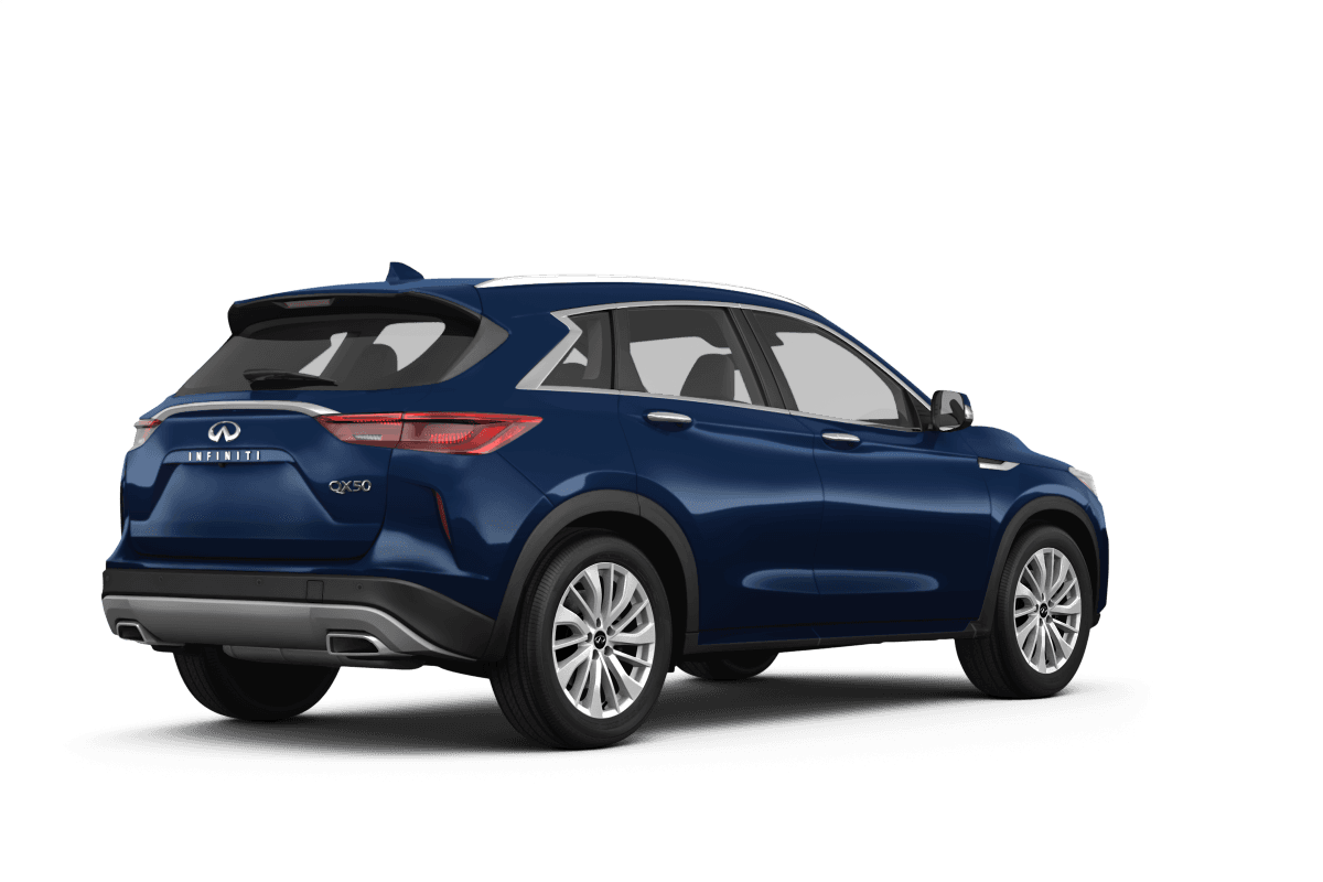 Infiniti QX50 - Back view Infiniti QX50 - Back view